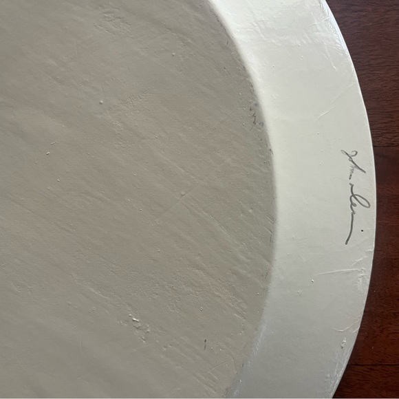 John Derian original decoupage plate signed 13” - Picture 2 of 3